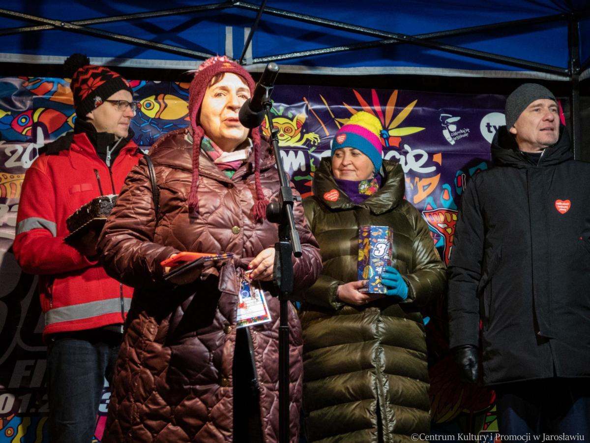 Dusza jarosławskiego sztabu WOŚP Teresa Krasnowska.fot.Facebook WOŚP Jarosław