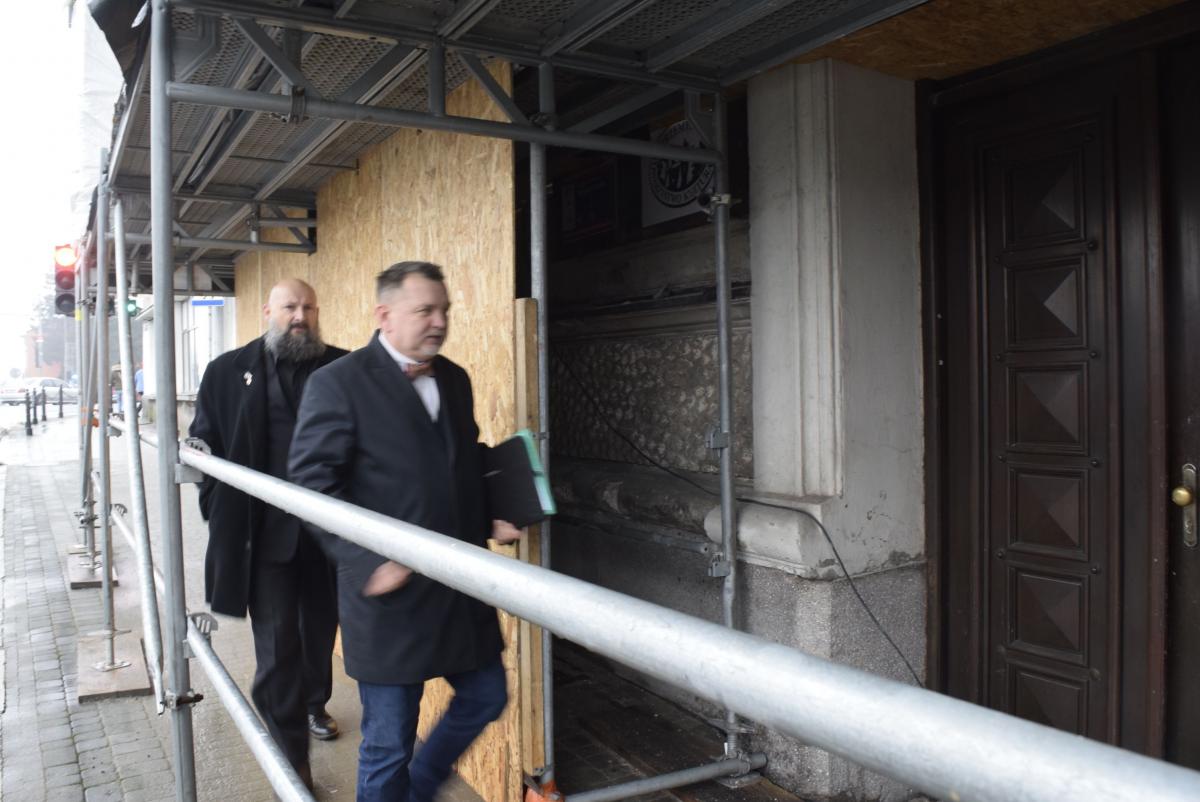 Dr Andrzej Zapałowski i Andrzej Słodyczko z Przemyśla z petycją do M. Kuchcińskiego.
