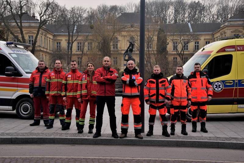 Jedno z 9 zdjęć, wykorzystane do stworzenia charytatywnego kalendarza na rzecz rannych ukraińskich medyków.<br/>fot.WSPR w Przemyślu