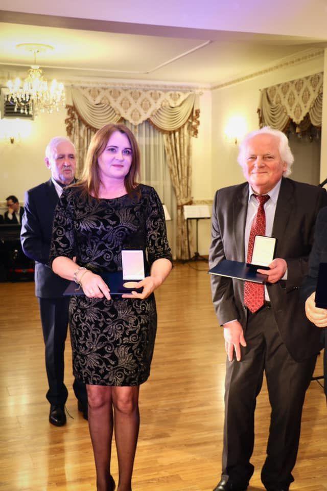 Medale „Lidera Sukcesu” otrzymali m.in przemyska poetka Agata Lalik oraz Antoni Guran.<br/>fot.Małgorzata Dachnowicz