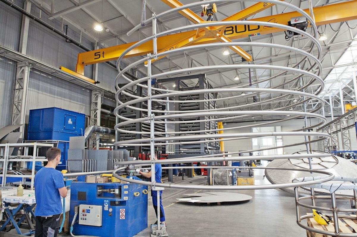 Firma B&P Engineering z Przeworska jest m.in. producentem kompletnych linii technologicznych oraz maszyn i urządzeń dla przemysłu sokowniczego.<br/>fot.ze zbiorów własnych