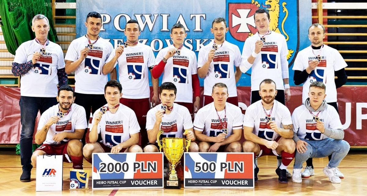 Eurobus Przemyśl zgarnął niemal wszystko na Heiro Futsal Cup.<br/>fot.ze zbiorów własnych