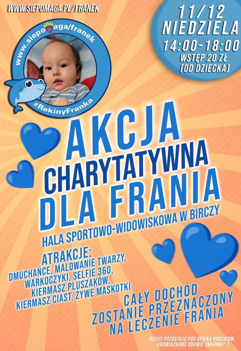 Oficjalny plakat imprezy charytatywnej w Birczy.<br/>fot.ze zbiorów własnych