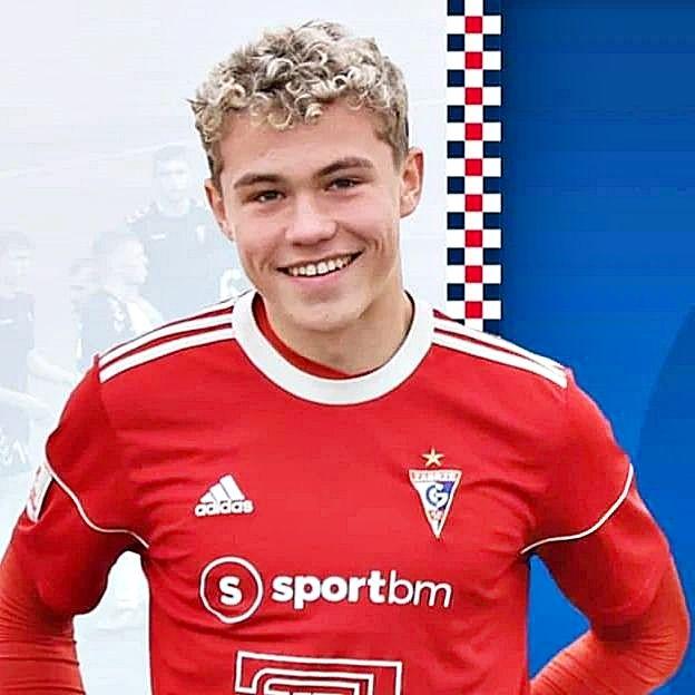 Podstawowy zawodnik juniorskiego Górnika Zabrze, pochodzący z Przemyśla, Norbert Barczak został powołany do szerokiej kadry reprezentacji Polski U-18.<br/>fot.ze zbiorów własnych
