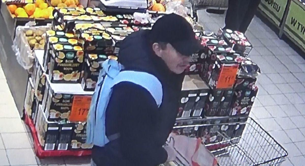 Policja prosi o kontakt mężczyznę ze zdjęcia.
