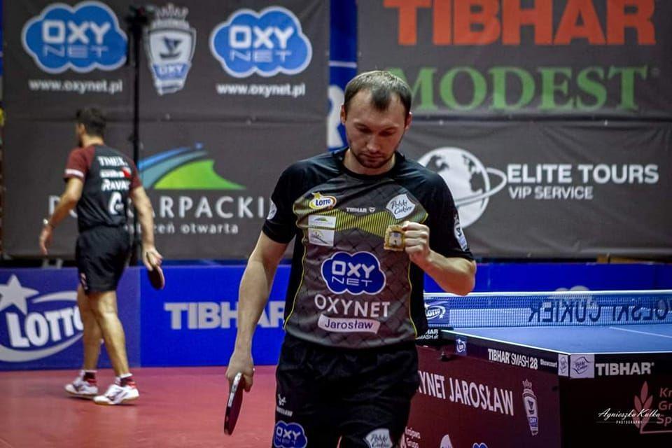 Mistrz Ukrainy Jaroslav Żmudenko po kapitalnym spotkaniu pokonał znacznie wyżej notowanego Japończyka Kaii Konishiego.<br/>fot.Agnieszka Kulka