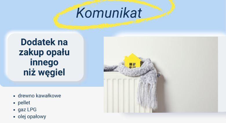 Dodatkowe fundusze obejmują: zakup pelletu drzewnego, drewna kawałkowego lub innego rodzaju biomasy, gazu LPG oraz oleju opalowego. Dodatkiem nie jest objęty zakup gazu ziemnego sieciowego i gazu z tzw. butli gazowych.
<br/>fot.zbiory MOPS
