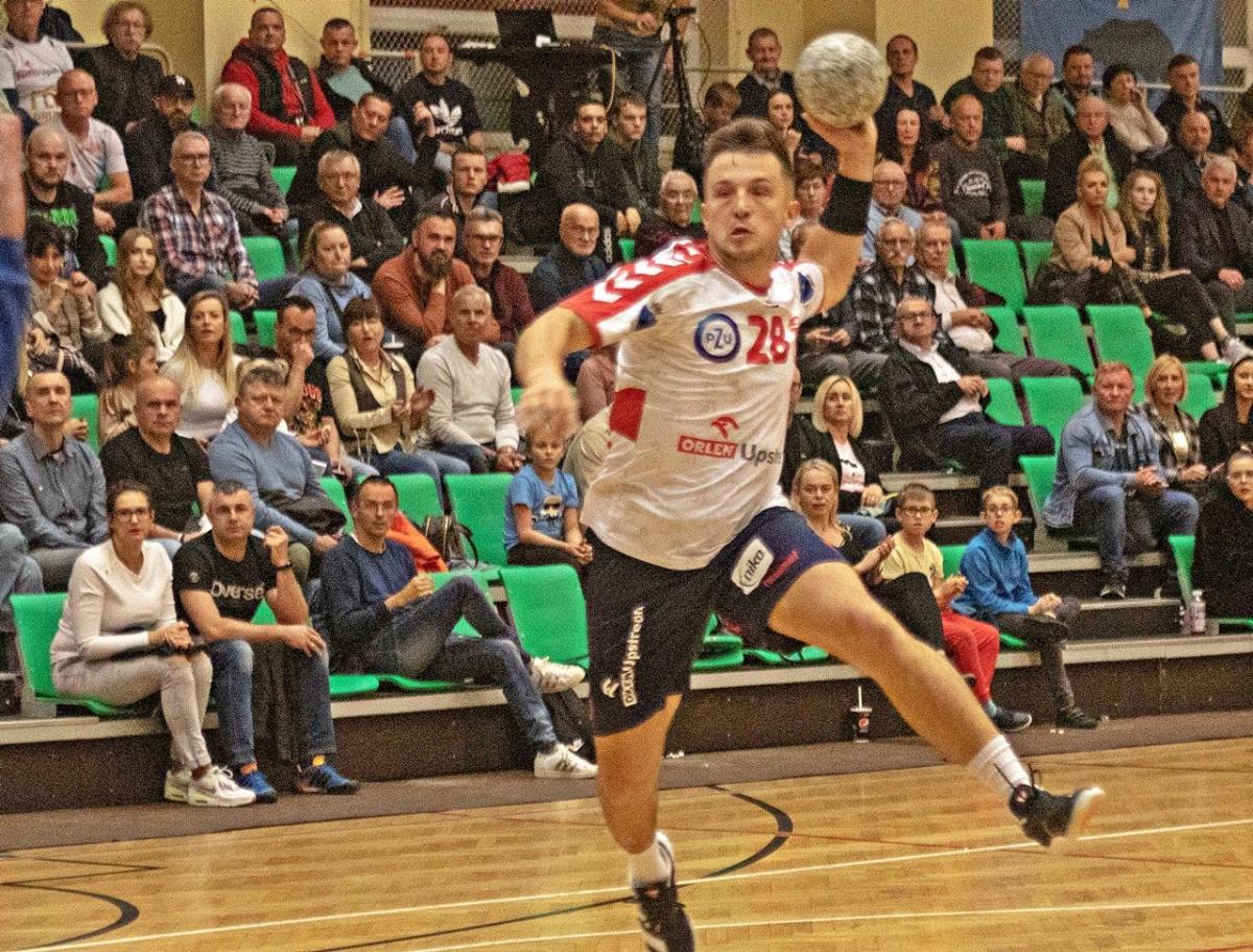 Mateusz Kroczek zdobył w Białej Podlaskiej dwie bramki.<br/>fot.Grzegorz Gajdzik