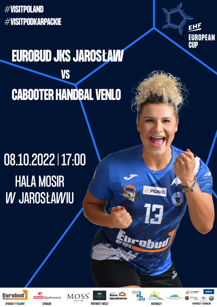 Oficjalny plakat największego sportowego wydarzenia w naszym regionie w nadchodzącym weekendzie.<br/>fot.eurobud jks jarosław