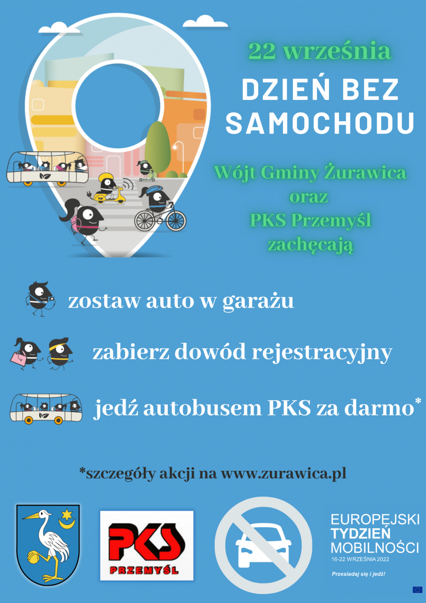 Oficjalny plakat akcji.<br/>fot.UG Żurawica