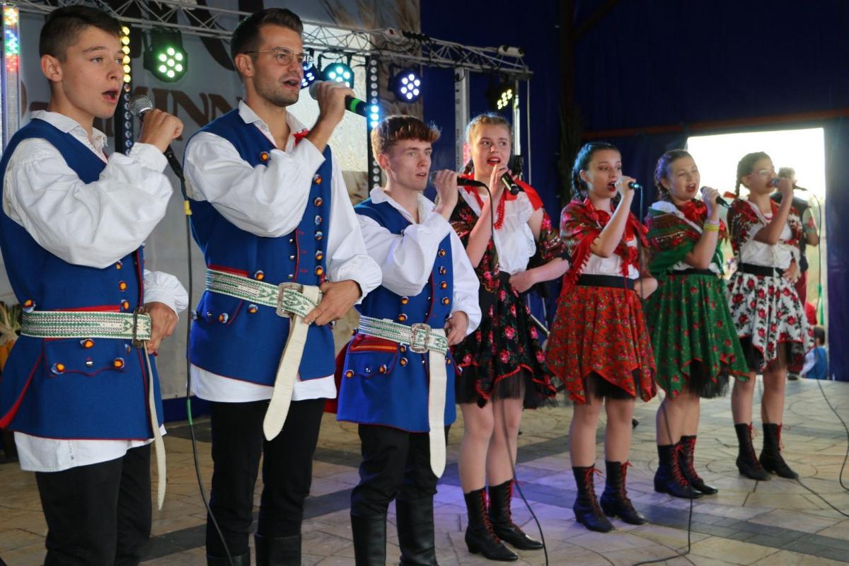 Tegoroczne dożynki powiatowo-gminne to także muzyczne akcenty.<br/>fot.Starostwo Powiatowe w Jarosławiu