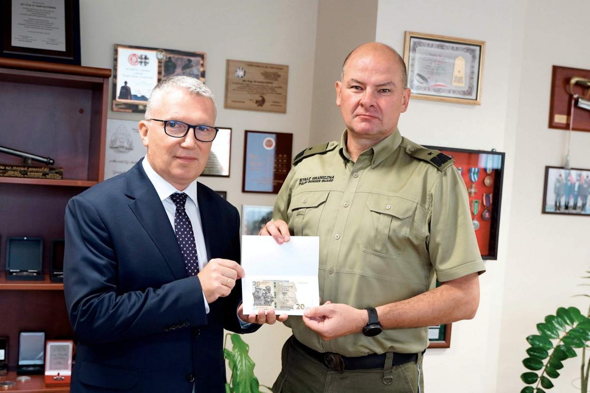 Banknot wyemitowano w hołdzie mundurowym strzegącym polskich granic.<br/>fot.serwis BiOSG