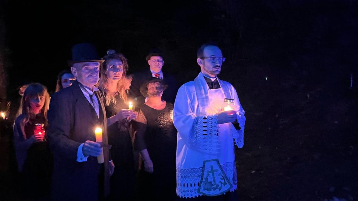 Inscenizacja na forcie w Prałkowcach w ramach festiwalu „Łączy nas historia” była znakomita, absolutnie klimatyczna.<br/>fot.Grzegorz Gajdzik