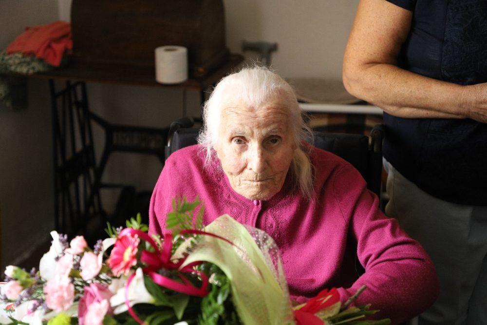 Mieszkanka Przeworska Anna Mielech obchodziła swoje setne urodziny w czwartek, 18 sierpnia.<br/>fot.UM Przeworsk