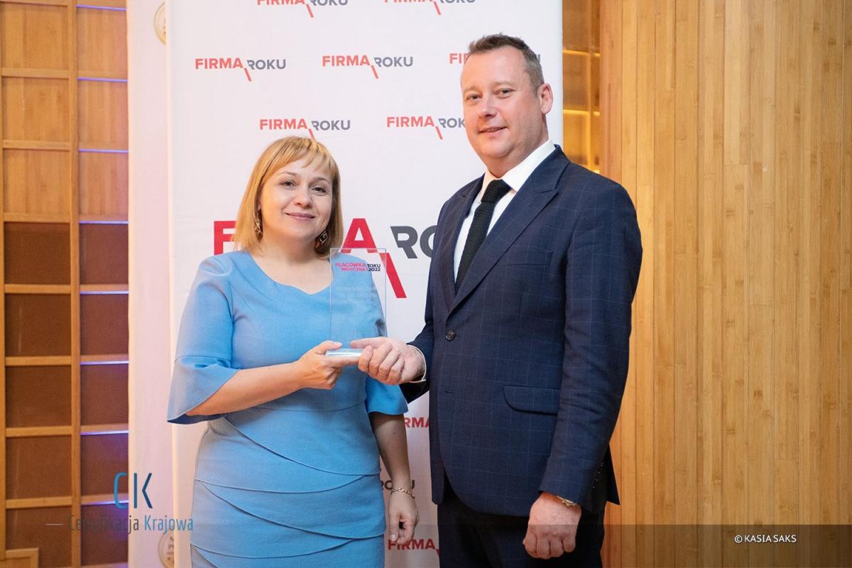 Statuetkę dla szpitala odebrała w stolicy dyrektor placówki Barbara Stawarz. 

<br/>fot.WSZwP