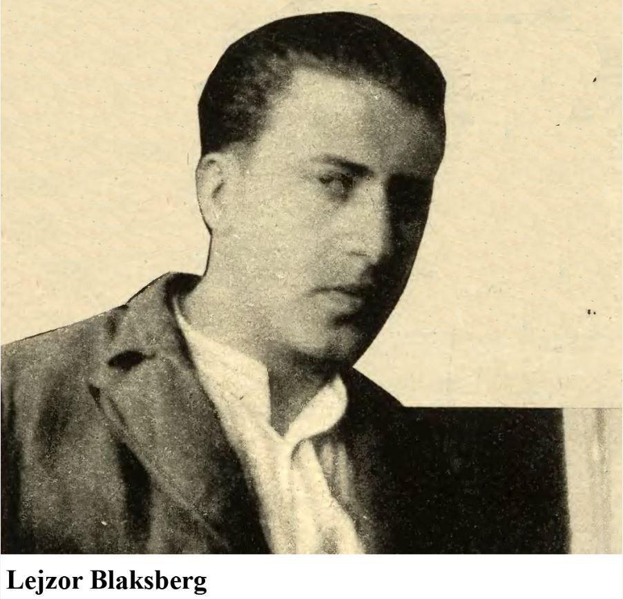 Lejzor Blaksberg.