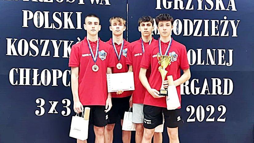 Młode Niedźwiadki trzecią drużyną IMS w koszykówce 3x3.<br/>fot.ze zbiorów własnych