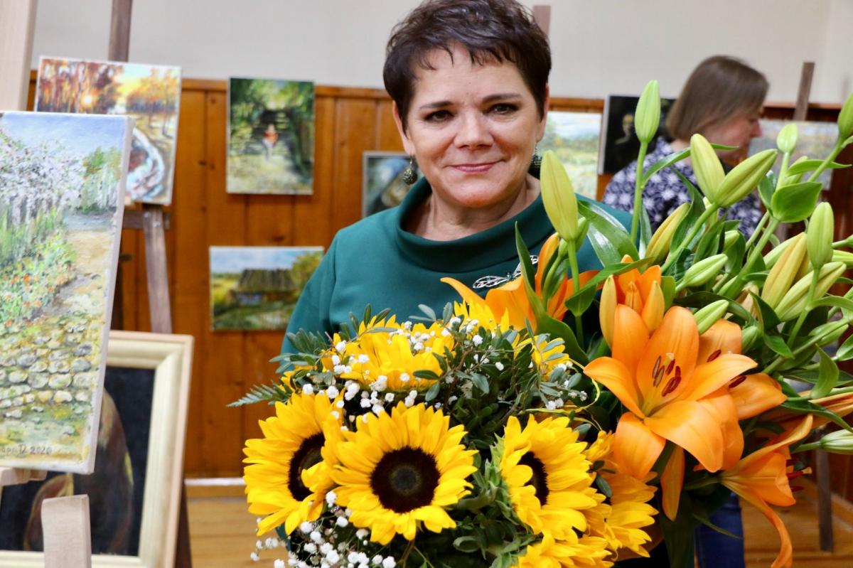 Danuta Sapa zebrała ogrom gratulacji za swoje wyjątkowe prace.<br/>fot.Małgorzata Dachnowicz