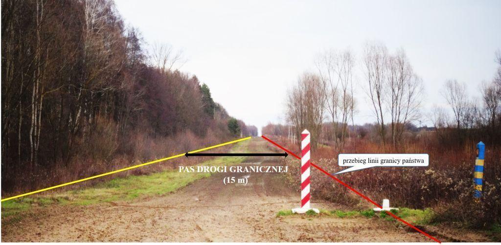 Od 13 lat na podkarpackim odcinku granicy z Ukrainą obowiązuje zakaz wejścia na pas drogi granicznej.<br/>fot.archiwum BiOSG
