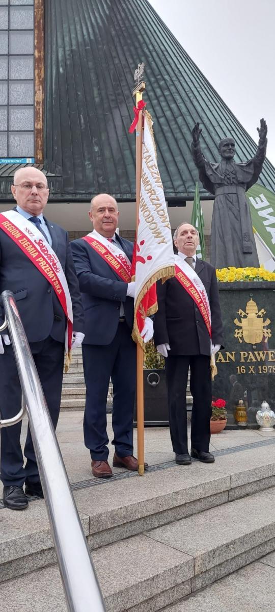 – Tu, pod Giewontem, bije serce „Solidarności” – podkreślał przewodniczący NSZZ „Solidarność” Piotr Duda. <br/>fot.NSZZ Solidarność Przemyśl