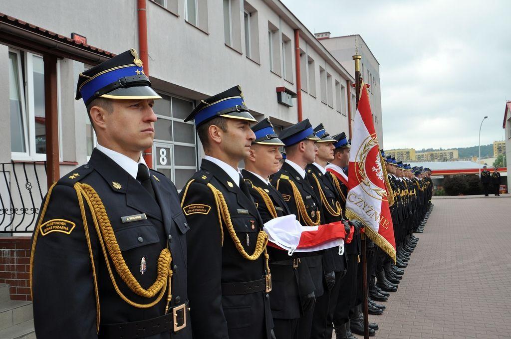 W Komendzie Miejskiej Państwowej Straży Pożarnej w Przemyślu odbyły się powiatowe obchody z okazji Dnia Strażaka. <br/>fot.UM Przemyśl  