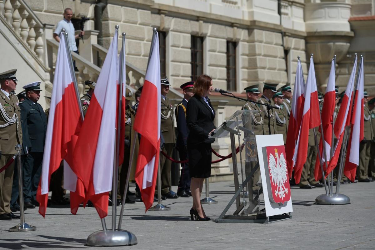 W obchodach wzięli udział m.in.: wojewoda podkarpacki Ewa Leniart.<br/>fot.serwis BiOSG