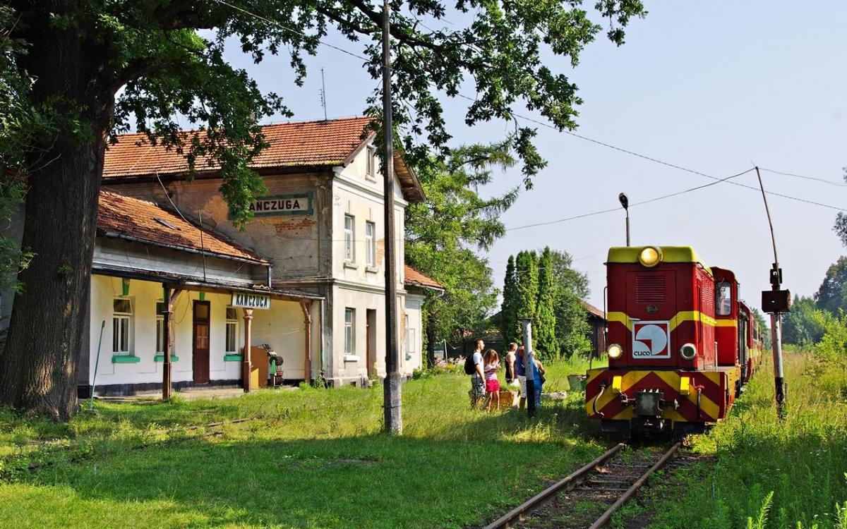 Koszt rewitalizacji zabytkowej stacji kolei wąskotorowej w Kańczudze wynosi prawie 2 mln 250 tys. zł.<br/>fot.www.wikipedia.pl