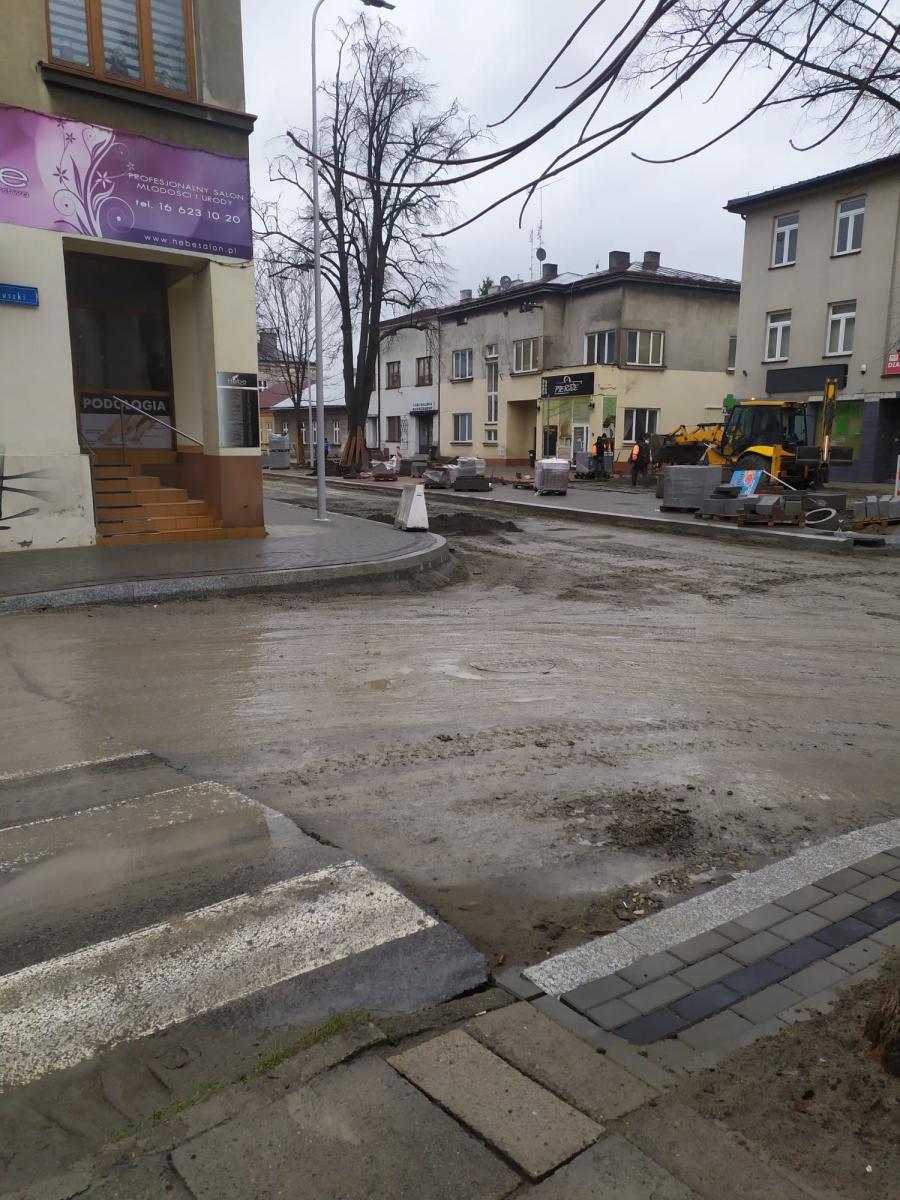 Tak wygląda ulica Kraszewskiego po deszczu.<br/>fot.archiwum autora