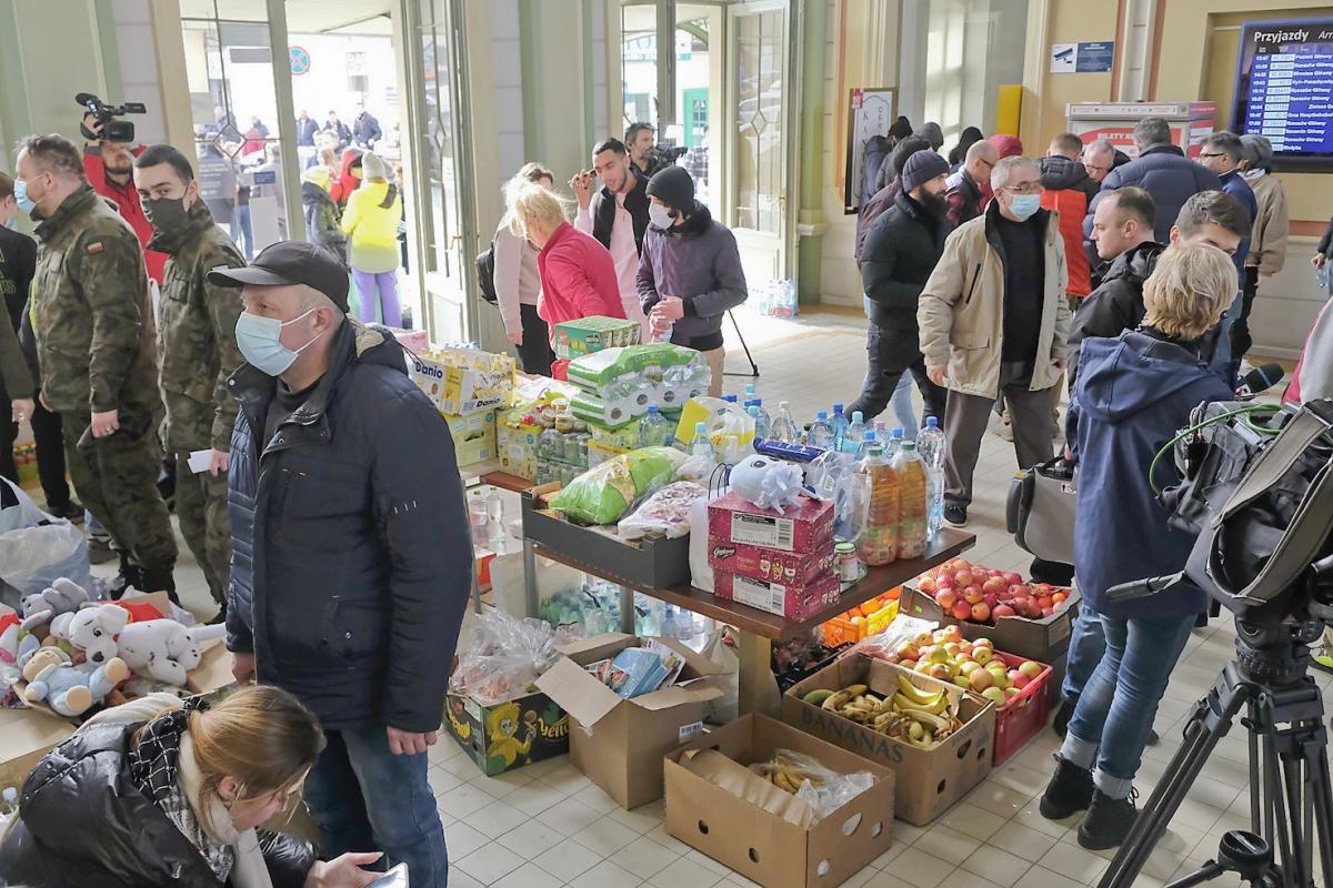 Na temat uchodźców w Przemyślu od początku agresji rosyjskiej na Ukrainę do pierwszych dni kwietnia br. ukazało się 82 tys. 676 artykułów.<br/>fot.ze zbiorów własnych
