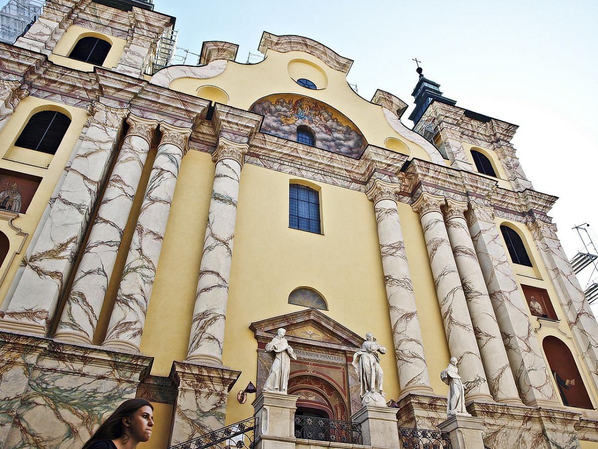 Kasa przeznaczona zostanie m.in. na konserwację polichromii w XVIII-wiecznym kościele oo. Franciszkanów w Przemyślu.<br/>fot.Mariusz Godos