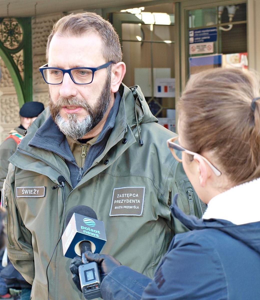 Zastępca prezydenta miasta Bogusław Świeży pytanie o stosunek władz Przemyśla do kwestii poruszonej przez radnego Marcina Kowalskiego pozostawił bez komentarza.<br/>fot.Mariusz Godos