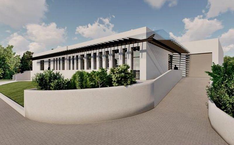 Wizualizacja Transgranicznego Oddziału Obserwacyjno-Zakaźnego, który powstanie w budynku obecnej pralni przemyskiego szpitala.<br/>fot.ze zbiorów własnych
