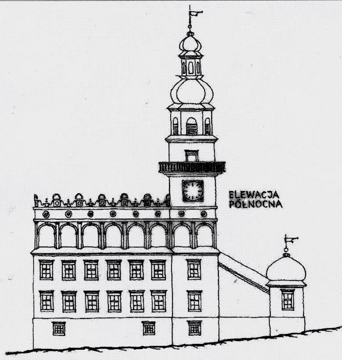Elewacja północna.