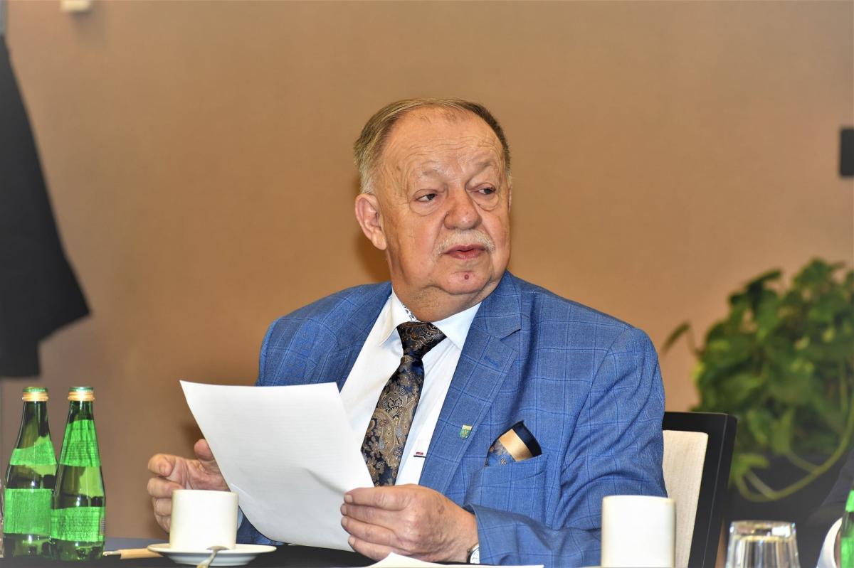 Gospodarzem spotkania w Hotelu Arłamów był starosta przemyski Jan Pączek.<br/>fot.Małgorzata Dachnowicz