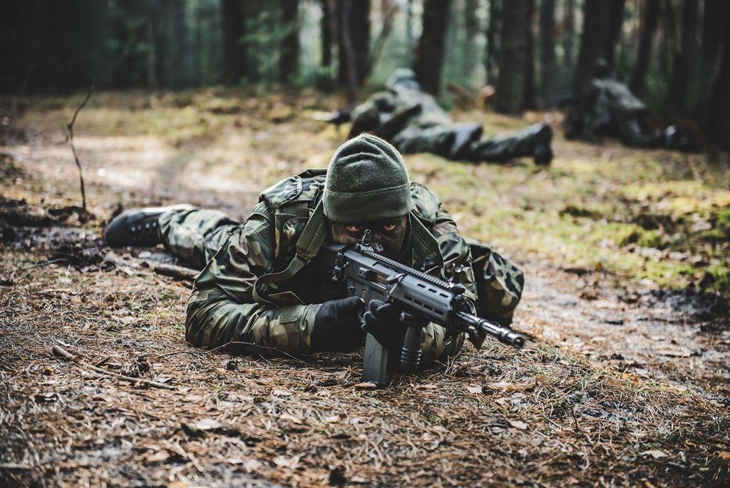16-dniowe zajęcia ukierunkowane były m.in. na naukę podstawowych zagadnień taktycznych potrzebnych do przetrwania na współczesnym polu walki.<br/>fot.Paulina Lęcznar