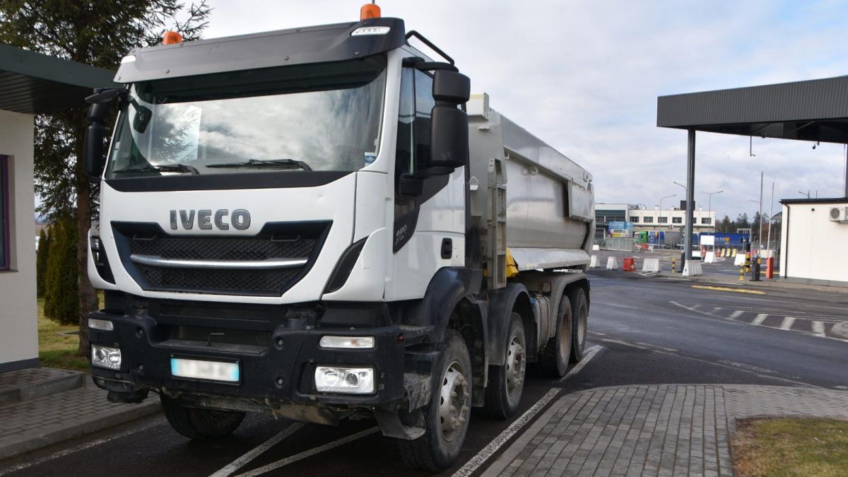 Podejrzane iveco nie wyjechało z Polski. <br/>fot.serwis BiOSG