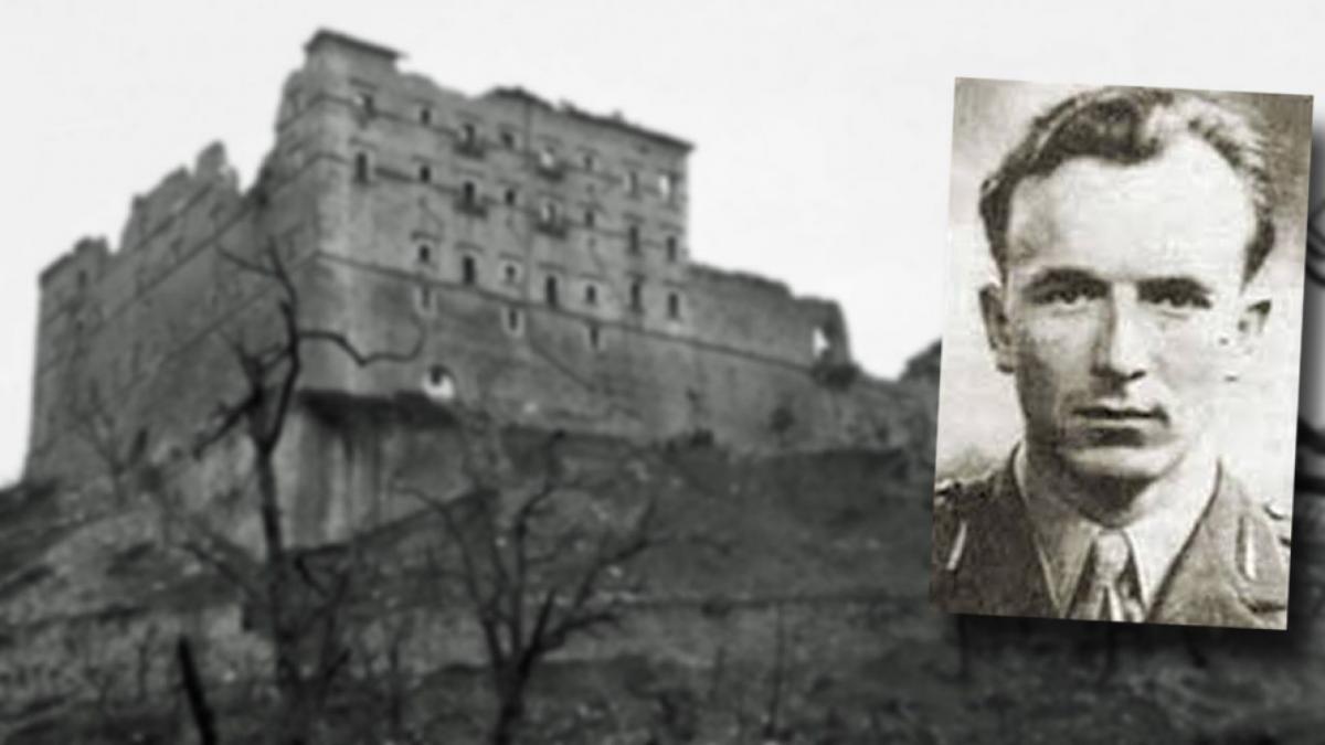 78 lat temu patrol 12 Pułku Ułanów Podolskich pod wodzą przemyślanina porucznika (wkrótce przed śmiercią awansowany został do rangi kapitana) Kazimierza Gurbiela wkroczył do ruin klasztoru benedyktynów na włoskim wzgórzu Monte Cassino.<br/>fot.ze zbiorów własnych