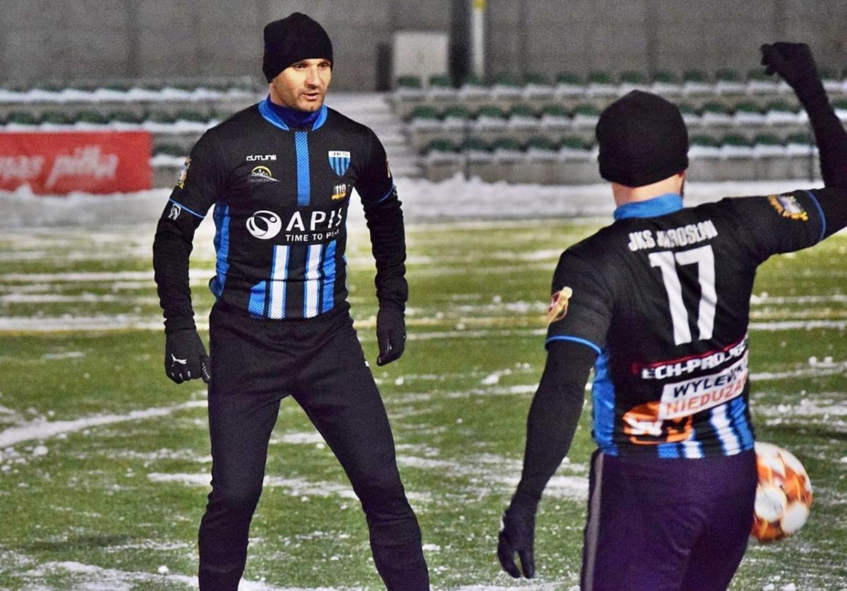 Doświadczony Grzegorz Baran z całą pewnością będzie sporym wzmocnieniem JKS Jarosław w rundzie wiosennej IV-ligowych rozgrywek.<br/>fot.Dominik Budzowski