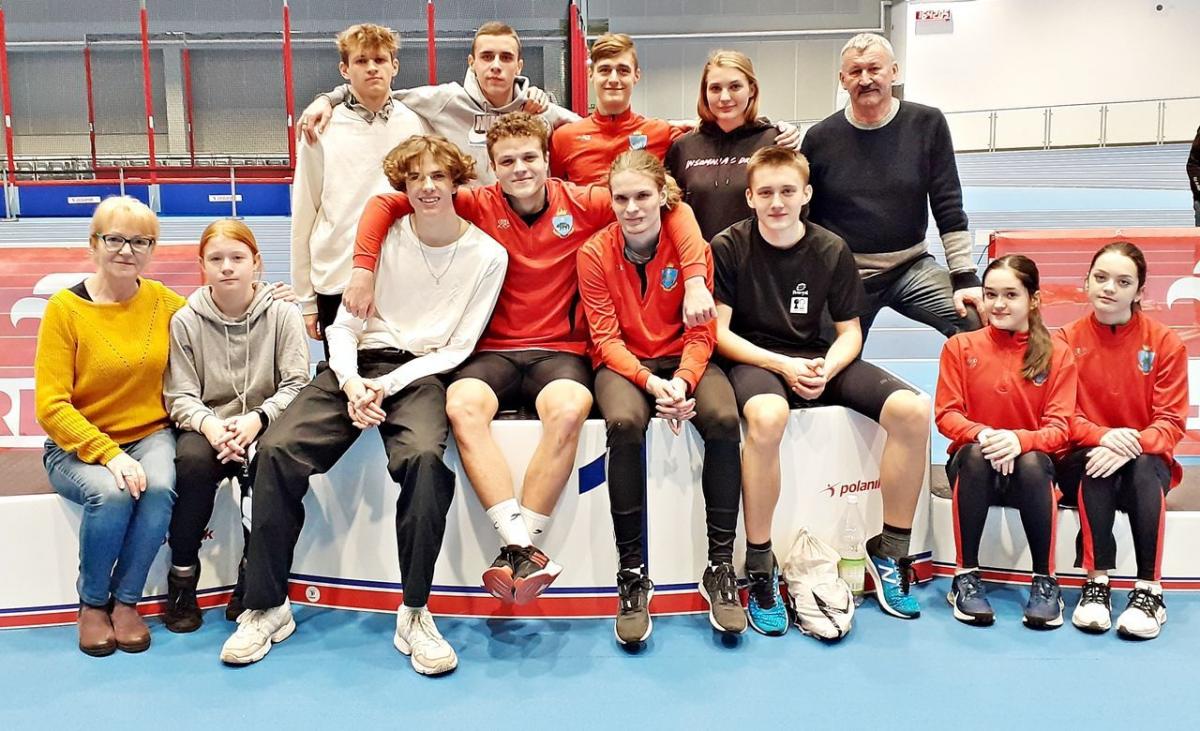 Przemyska ekipa podczas mistrzostw Podkarpacia.<br/>fot.ze zbiorów własnych
