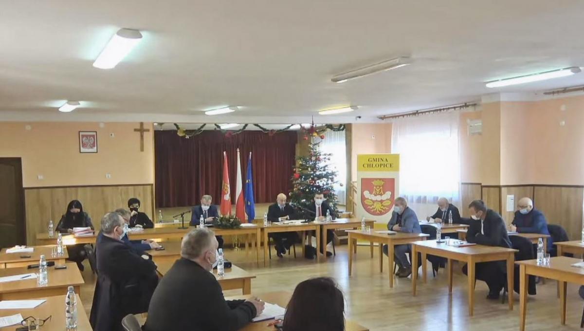 Przewodniczący rady gminy Chłopice nie przebierał w słowach krytykując antyszczepionkowów.<br/>fot.UG Chłopice