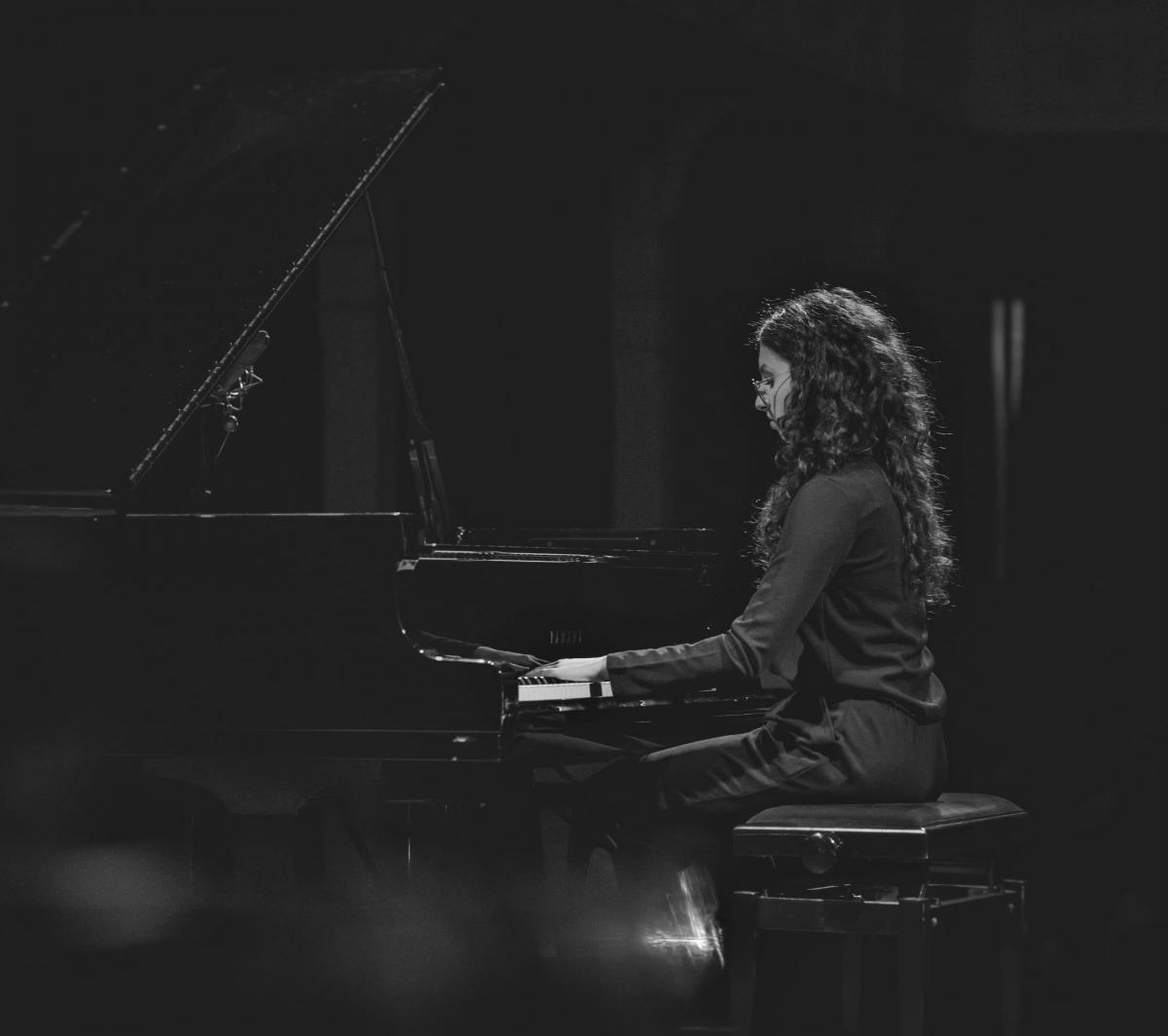Pianistka Alicja Pańczak otrzymała nagrodę publiczności na XV Międzynarodowym Festiwalu Muzyki Polskiej w Gyoer na Węgrzech.<br/>fot.ze zbiorów własnych
