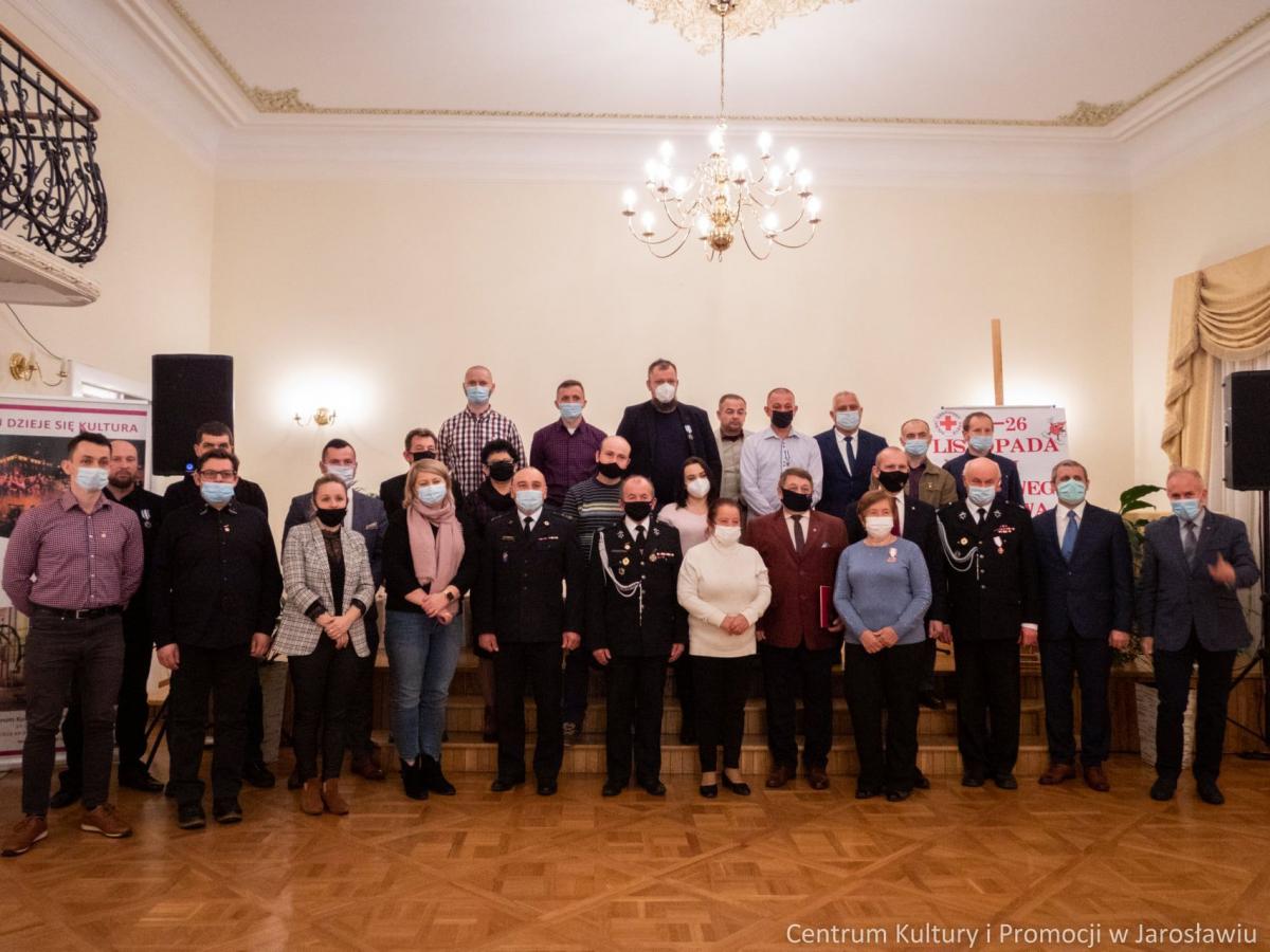 Spotkanie było okazją do pokazania, jak ważni są dawcy krwi.  <br/>fot.CKiP Jarosław