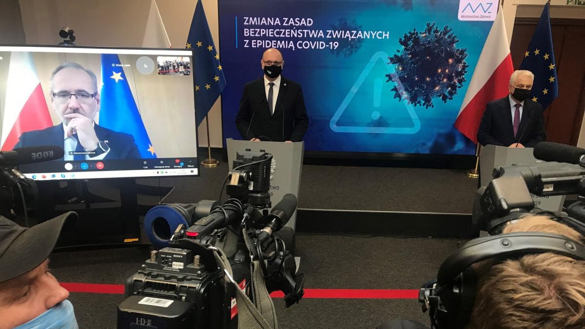 fotos z konferencji<br/>fot.Ministerstwo Zdrowia