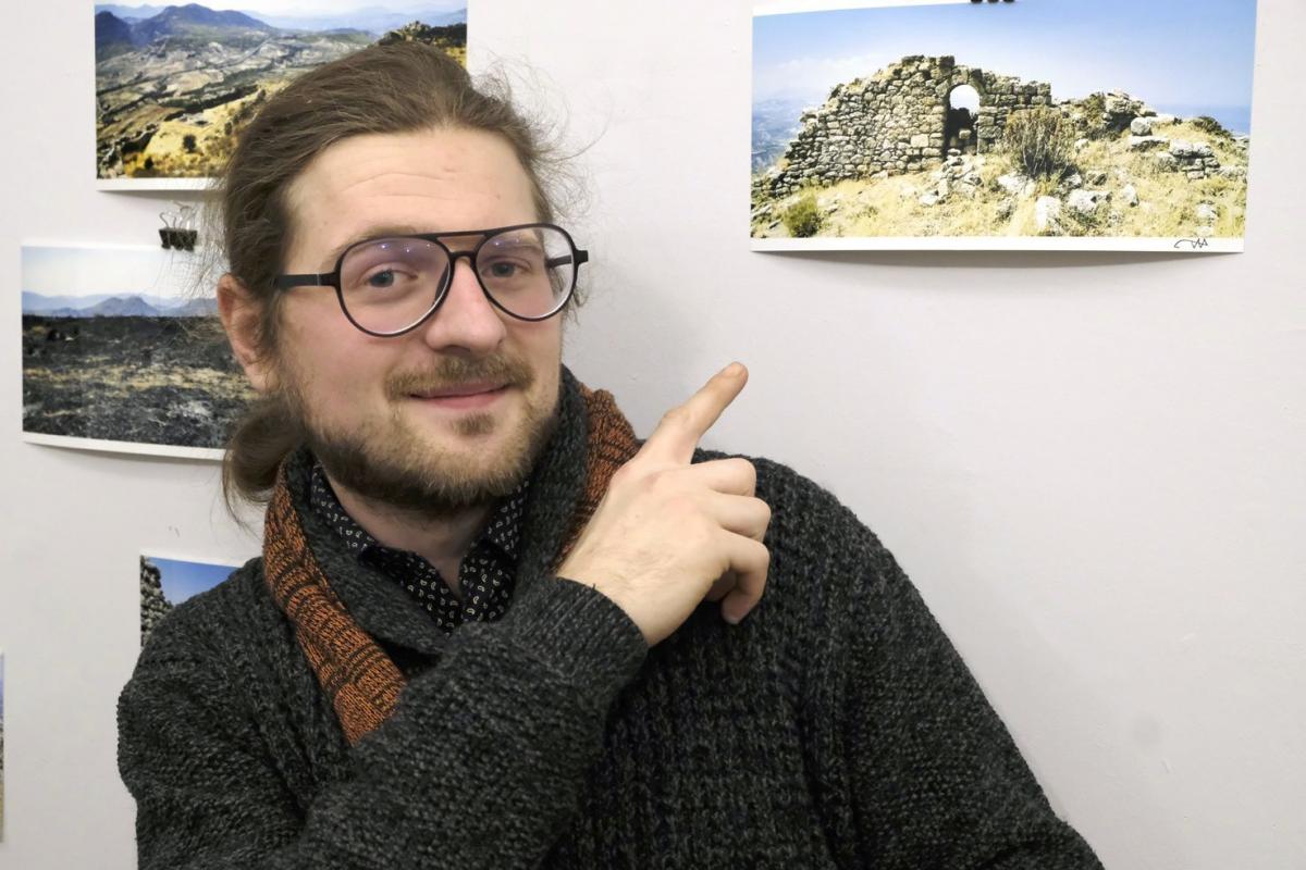 – Fotografowałem to, co zrobiło na mnie szczególne wrażenie – opowiadał Łukasz Piaskowski.<br/>fot.Jacek Szwic
