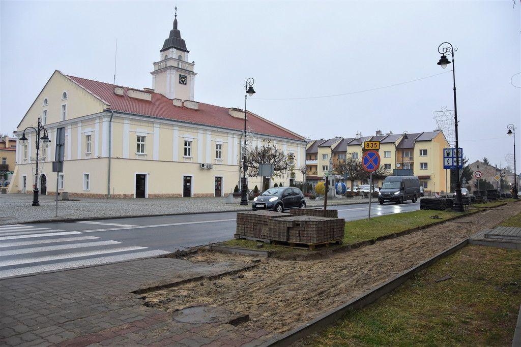 Prace nad pasażem trwają.<br/>fot.UMiG Sieniawa