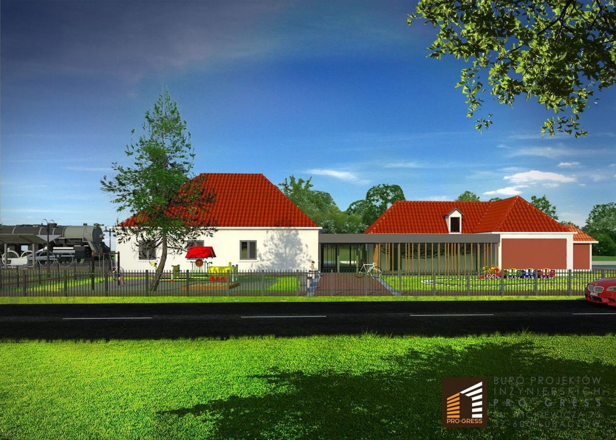 Wizualizacje elementów muzeum kolejnictwa „Stacja Basznia”.<br/>fot.ze zbiorów własnych