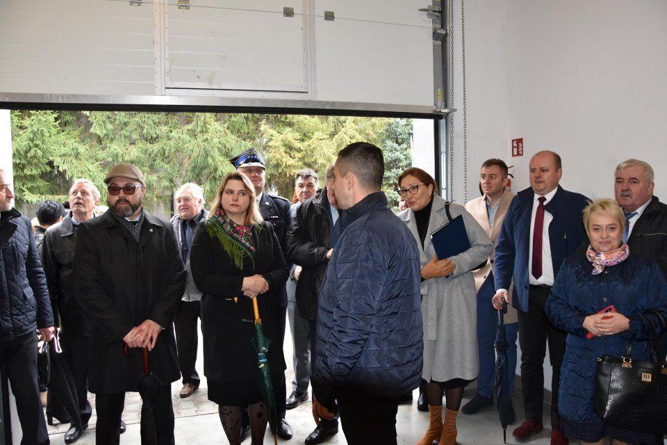 Otwarcie oczyszczalni było dużym wydarzeniem dla lokalnej społeczności.<br/>fot.UG Gać