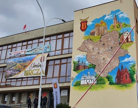 Kolejny mural w gminie już gotowy.<br/>fot.Agata Lalik