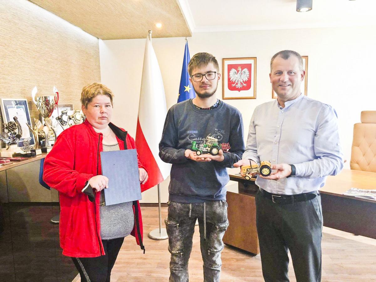 Sukces Wojciecha Kulpy odnotował lokalny samorząd.<br/>fot.UG Tryńcza