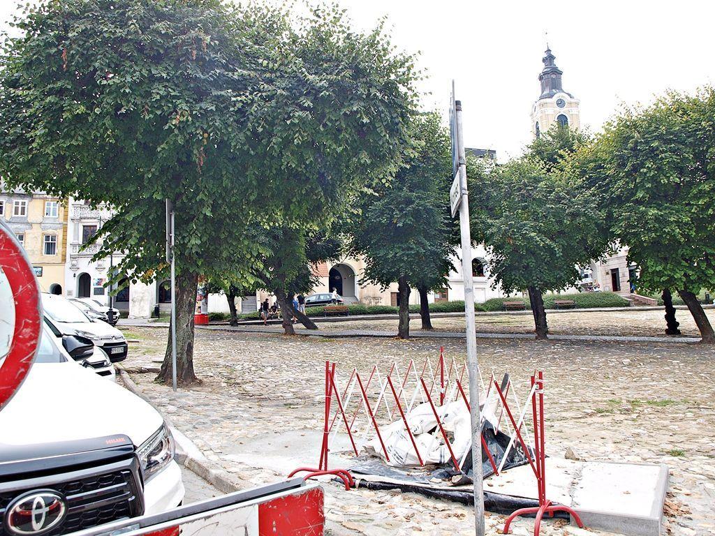 Pewne jest, że z Rynku zniknie co najmniej kilka lip. Jak zapewnił dyrektor Zarządu Dróg Miejskich w Przemyślu Jacek Cielecki, w zamian nasadzone będą nowe drzewa z systemem korzeniowym i odpowiednią średnicą pnia.<br/>fot.Mariusz Godos